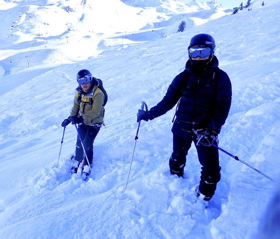 Meribel off piste